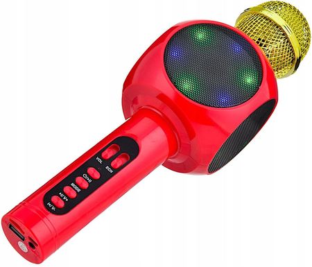 Webski Mikrofon Karaoke Dla Dzieci Do Śpiewania Piosenek (Mic1816_Rd)