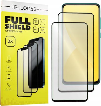 Hello Case 2X Szkło 5D 9H Na Cały Ekran Do Xiaomi Redmi 9