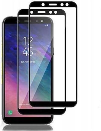 2X Szkło Hartowane 9D Cały Ekran Samsung A6 2018