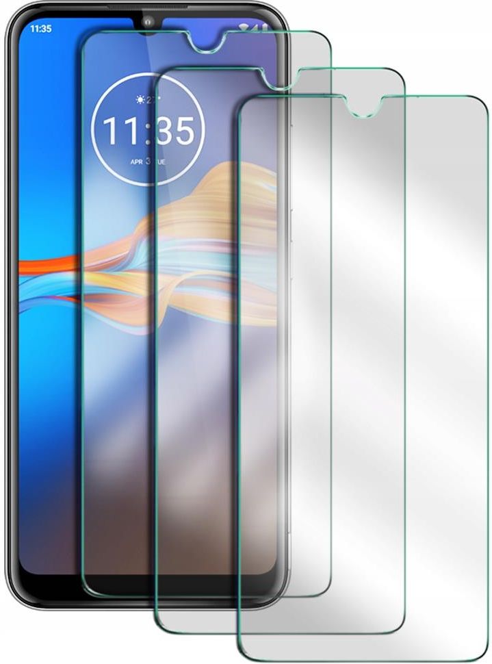Cadorabo Vetro Temperato Per Motorola Moto E6 Plus | Pellicola 9H Trasparente Con 3D Touch - 2