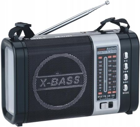 X-Bass Radio Solarne Kuchenne Usb Fm Am Tf Latarka (St771Us)