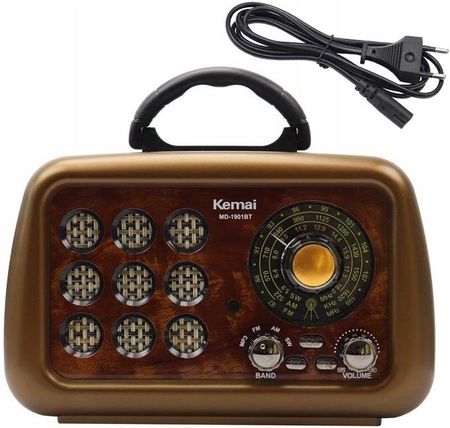 Kemai Radio Retro Klasyczne Am Fm Sw Bluetooth Sd Tf Aux