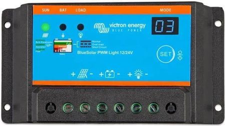 Victron Energy Sterownik Solarnego Regulatora Ładowania Bluesolar Pwm-Light 12/24-10 (SCC010010000)