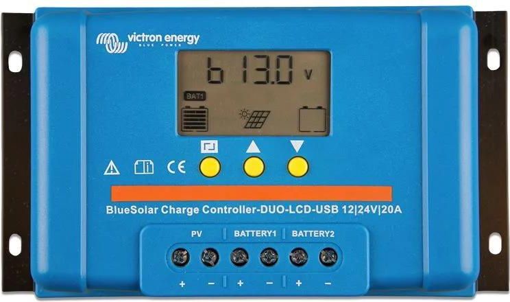 Controlador de carga BlueSolar PWM (DUO) LCD y USB - Victron Energy