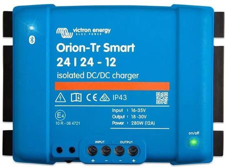 Victron Energy Ładowarka Dc-Dc Izolowana Orion-Tr Smart 24/24-12 280 W (ORI242428120)