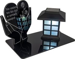 Zdjęcie Znicz Led Znicz Solarny Statuetka Led Na Cmentarz - Kielce