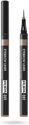 Pupa Milano Eyebrow Liner 001 Ash Brown 1,1ml
