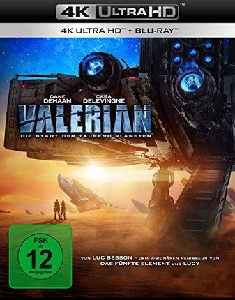 Valerian - Die Stadt der tausend Planeten UHD Blu-ray: 4K Ultra HD Blu-ray + Blu-ray (Blu-ray)