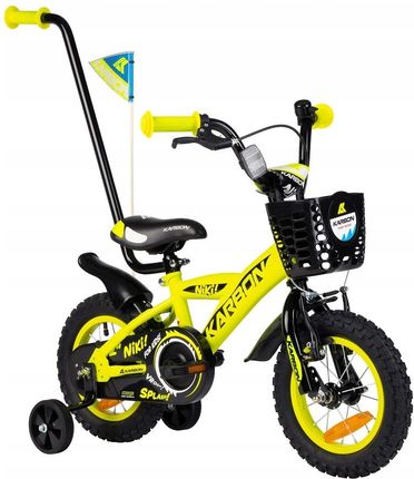 Karbon Rower Dziecięcy Niki 12 2021 Żółty