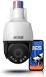 Kamera obrotowa PTZ 5MPx BCS-B-SIP154SR5L1 BASIC Przybliżanie Optyczne Śledzenie Alarm świetlny i dźwiękowy BCS BASIC, Obraz 2K, Obrotowa, Analityka,