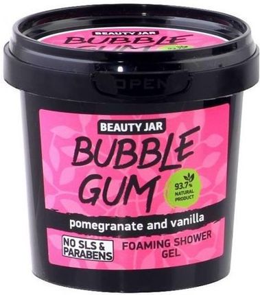 Beauty Jar Bubble Gum Żel Pod Prysznic Z Wanilią I Granatem 150g