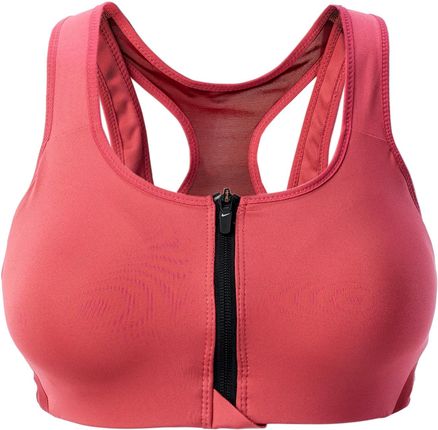 Damski Stanik sportowy Nike W NK DF Shape Zip Front Bra Cn3718-622 – Różowy