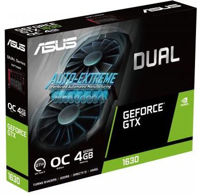 Asus GeForce GTX1630 4GB Dual OC 4GB GDDR6 (90YV0I54-M0NA00)