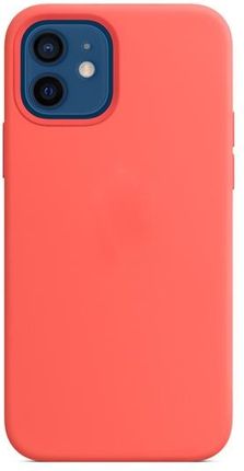 Pokrowiec silikonowy iPhone 12/12 Pro Pink Magsafe