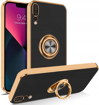Etui Glamour Ring Do Huawei P20 Pro Silikon Case