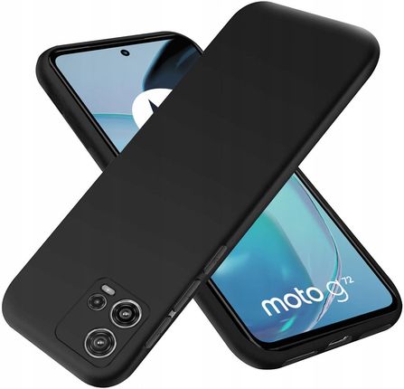 Etui do Motorola Moto G72 Soft Matt Case Szkło