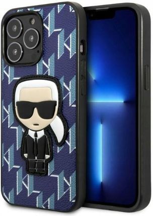 Plecki Karl Lagerfeld do iPhone 13 Pro Max niebies