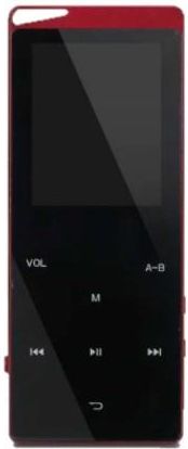 Ravo Bluetooth Mp4 X03 Ebook 8Gb + Microsd Czerwony (X03Bt8R)