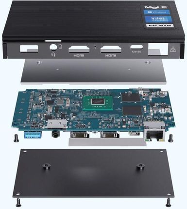 Komputer Komputer Mini PC MeLE Quieter 3Q 8/128GB SSD N5105