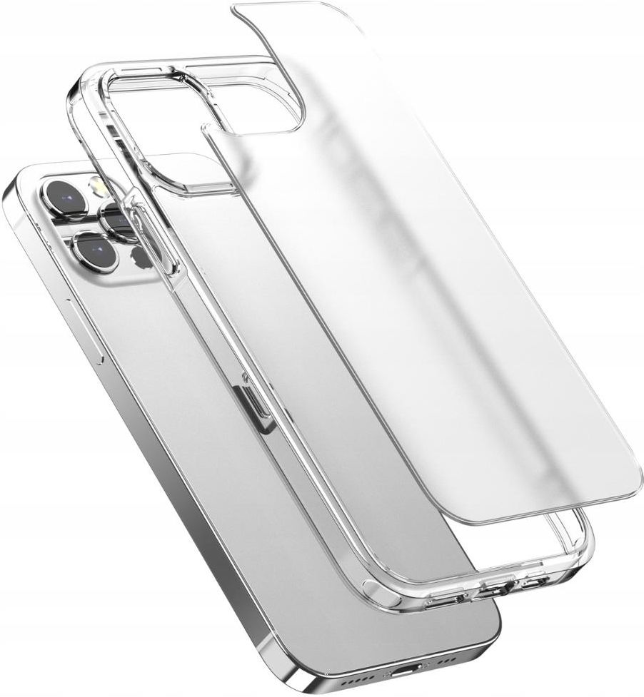 Etui GoZen do iPhone 12/ 12 Pro Case Przezroczyste Etui na telefon