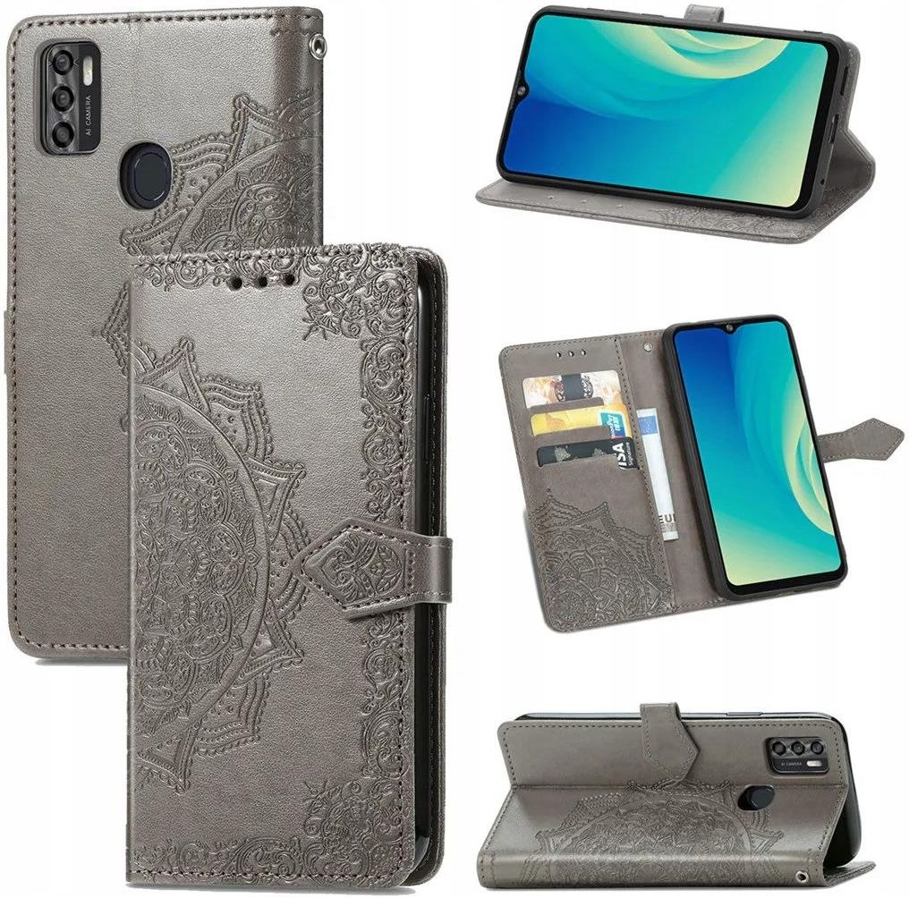 Custodia Flip In Pelle PU Con Finestra Visibile Per ZTE Blade A7S 2020 – Chiusura Magnetica, Porta Carte, Supporto Orizzontale, Protezione Antiurto
