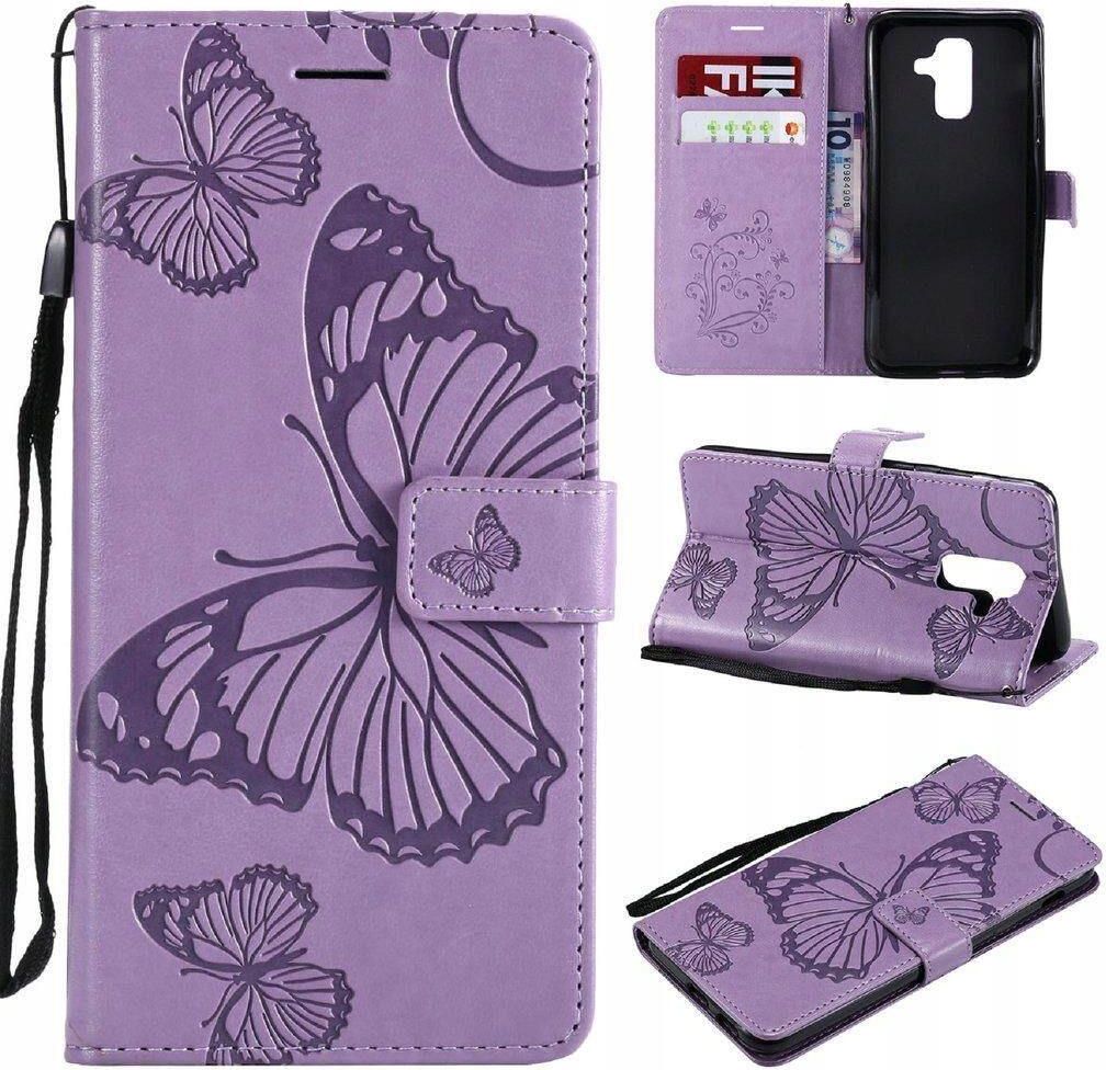 EATCYE Cover per Samsung Galaxy A6 Plus 2018, Flip Libro Libretto Custodia in Pelle PU per Samsung Galaxy A6 Plus 2018 [Protezione Completa] [Slot per