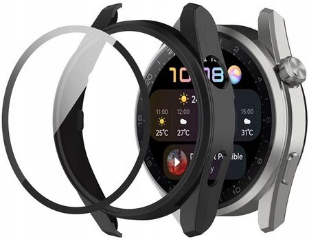 Pełne Etui Szkło do Huawei Watch 3 Pro