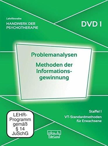 Film Dvd Problemanalysen · Methoden Der Informationsgewinnung Dvd 1 Handwerk Der 