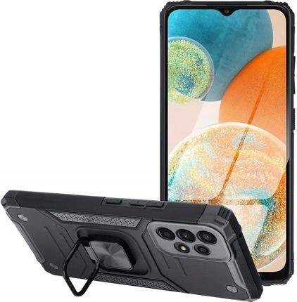 Etui Case Nitro Samsung A23 5G czarny Szkło 9H