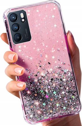 Etui Glitter Brokat Case Do Oppo Reno 6 5G