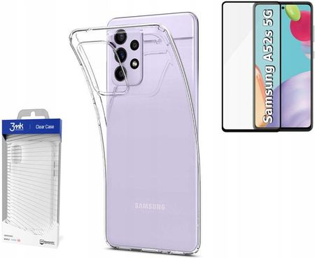 Etui Clear Case 3MK do Samsung A52s 5G Szkło 9D