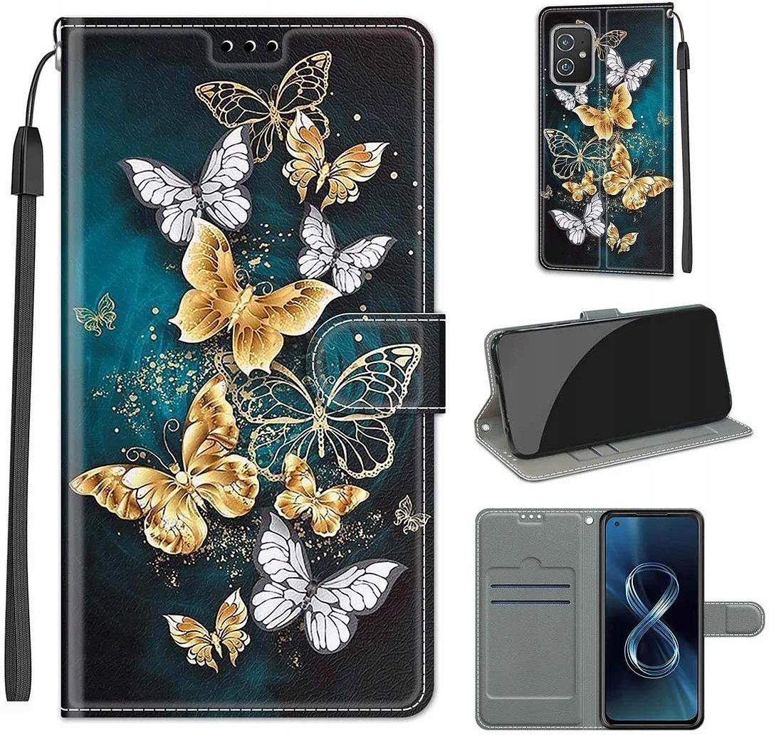 pour Asus Zenfone 8Z (2021) Étui Housse en Cuir Vertical avec Boucle de