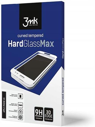 3MK Białe Szkło Cały Ekran Iphone 6+/6S+