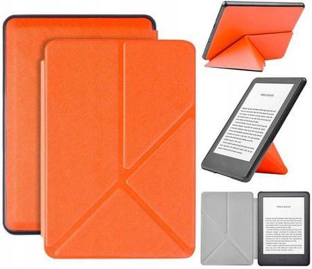 Etui Składane Origami Czytnik Kindle Pomarańczowe