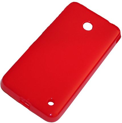 Czerwone Etui Back Case Nokia 630 635 Lumia
