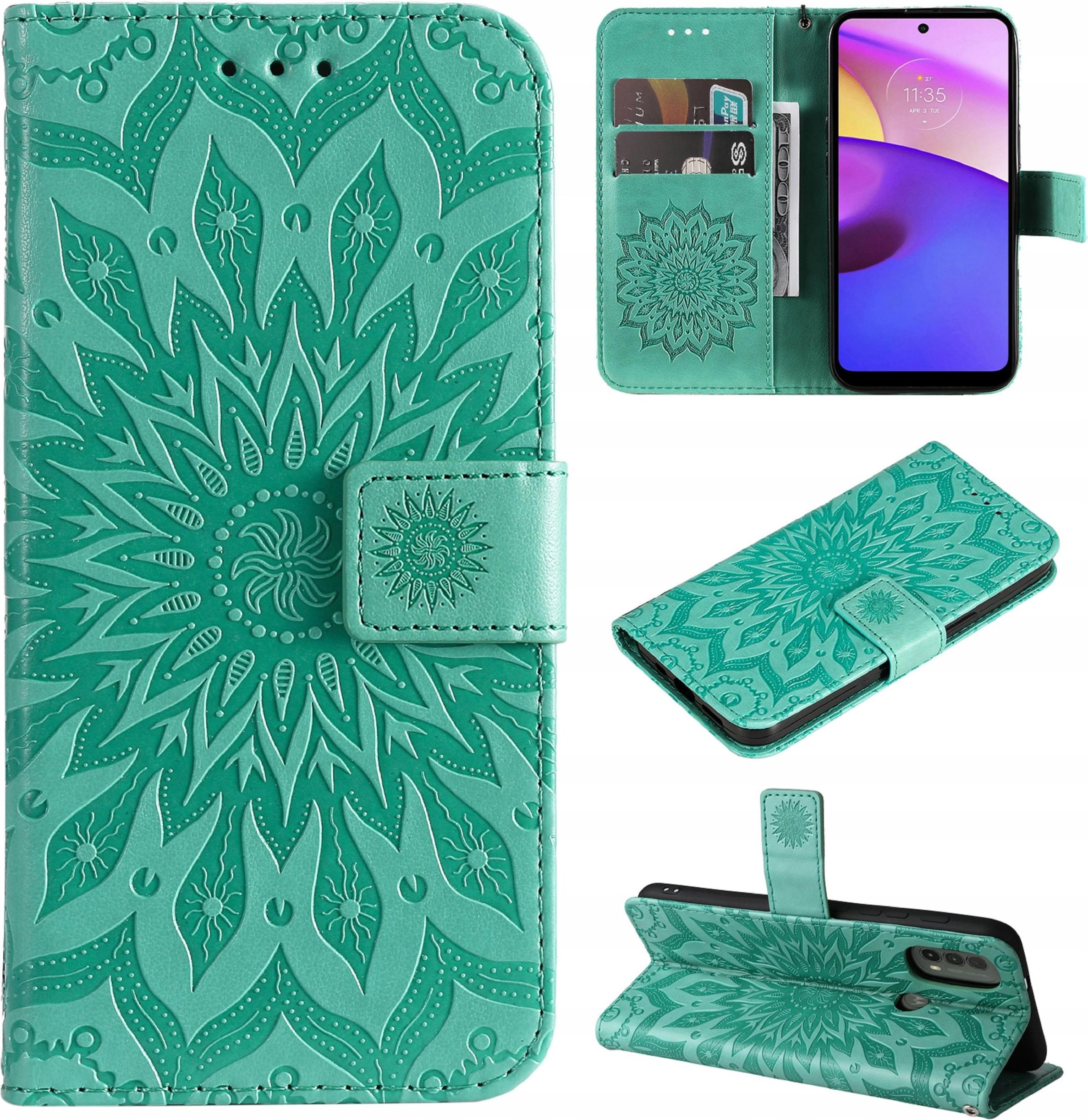 TiHen Compatible Con Cover Motorola G8 Plus,Portafoglio Custodia - Foto 4