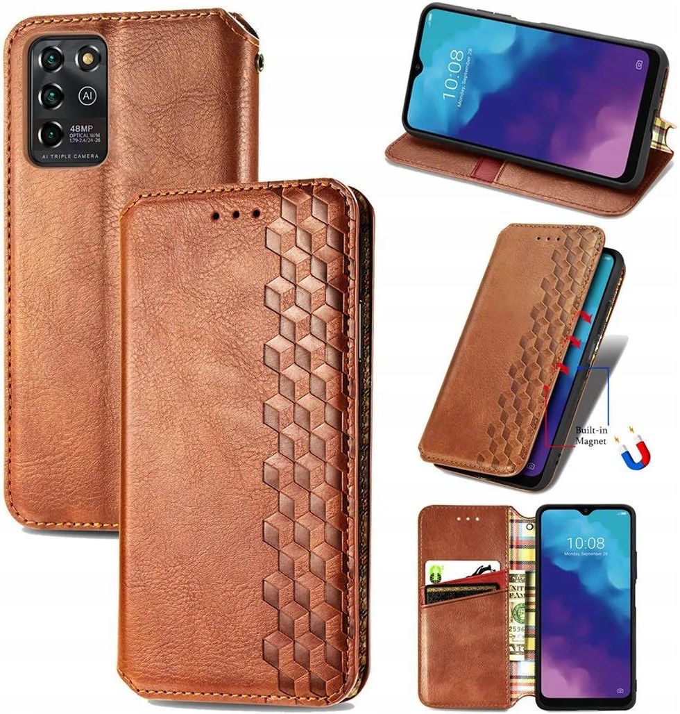 MOJIA Cover Per ZTE Blade V70 Vita / V70 Design, PU Custodia