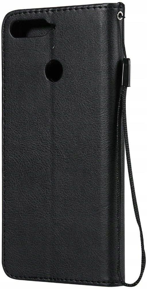 Compatibile con Honor 7A / 7A Pro Custodia,Compatibile con Huawei Y6 (2018) / Y6 Prime (2018) Custodia per telefono in pelle PU Card Slot Flip Stand Wallet Pink