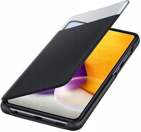 Samsung Smart S View Wallet Cover do Galaxy A72 czarny (EF-EA725PBEGWW)