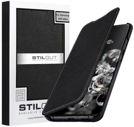 Etui czarne skórzane Samsung Galaxy S20 Ultra book