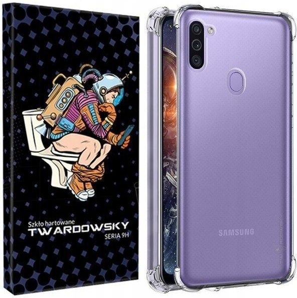 Etui Do Samsung Galaxy M11 Twardowsky Air Szkło Etui na telefon ceny i opinie Ceneo pl