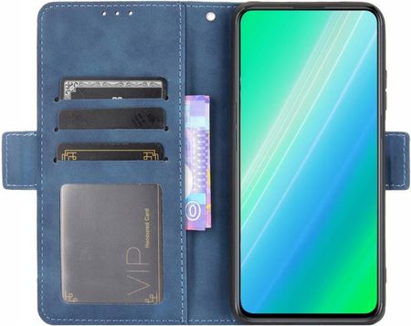 Custodia WOBURN In Pelle Magnetica Per Xiaomi Poco X5 PRO 5G – Portafoglio E Stand, Colore Blu
