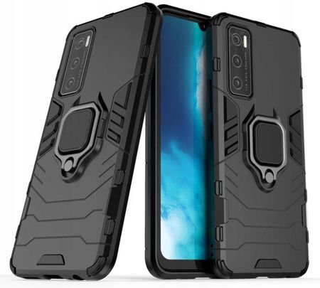 Etui Pancerne Ring Armor do Vivo Y70 V2023 czarne