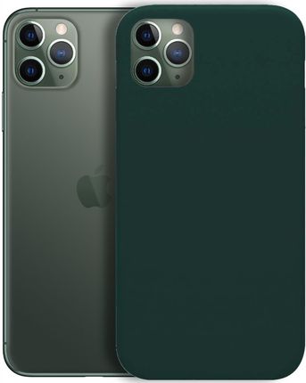 Etui do Iphone 11 Pro Max Zielone Silikonowe Mat