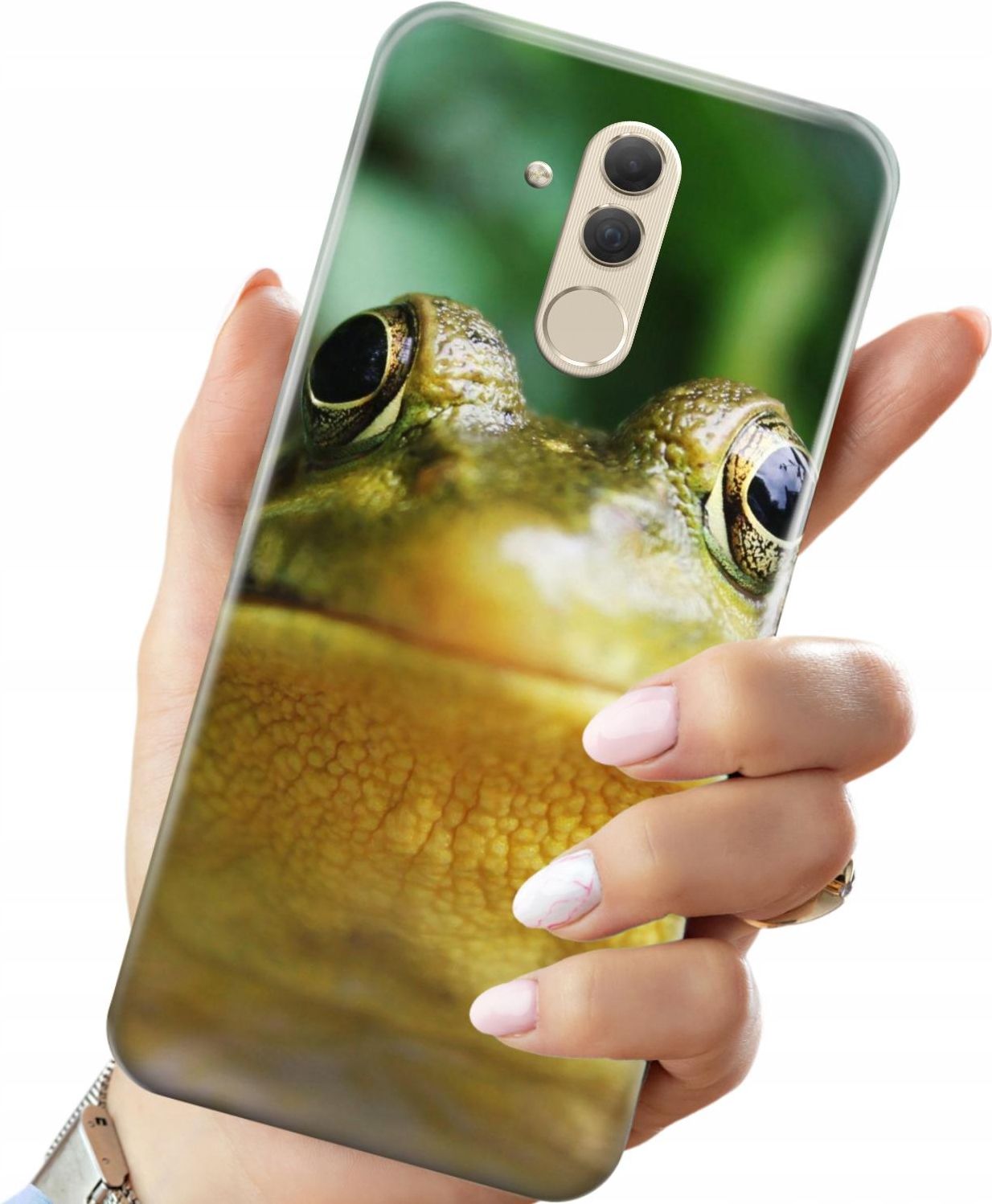 Mixroom Cover Custodia TPU Morbida Per Huawei Mate 20 Lite Con Simpatico Design Coccinella Per Bimba - 2