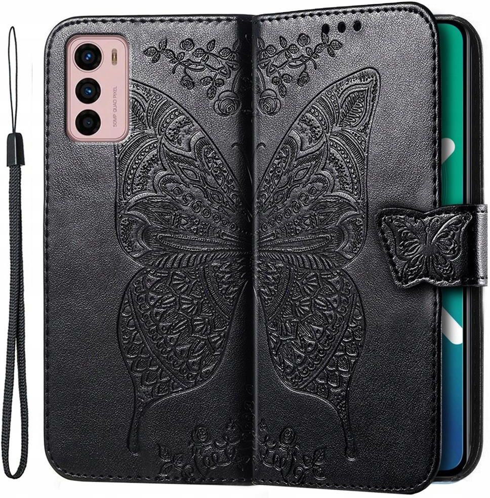 Custodia Motorola Moto G42 4G Con Anello Porta E Supporto Liquid Glitter - Silicone Morbido Antishock, Design Carino