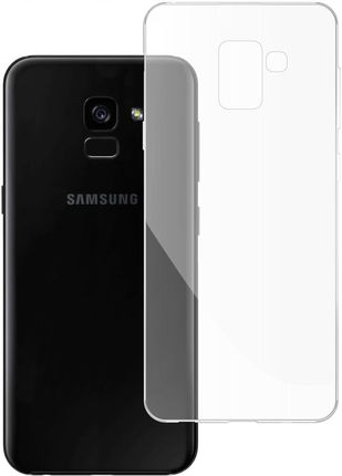 Etui do Samsung A5/A8 2018 gumowe Slim View
