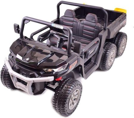Super-Toys Buggy 6 Kołowy Dla 2 Dzieci Elektryczna Wywrotka Miękkie Koła Siedzenie/Xmx623B