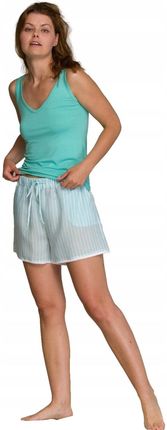 KEY wygodna damska piżama krótka komplet L wiskoza