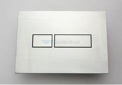 Zdjęcie Sanit Przycisk dwudzielny do stelaża VIP chrom połysk 16603810003 - Janikowo